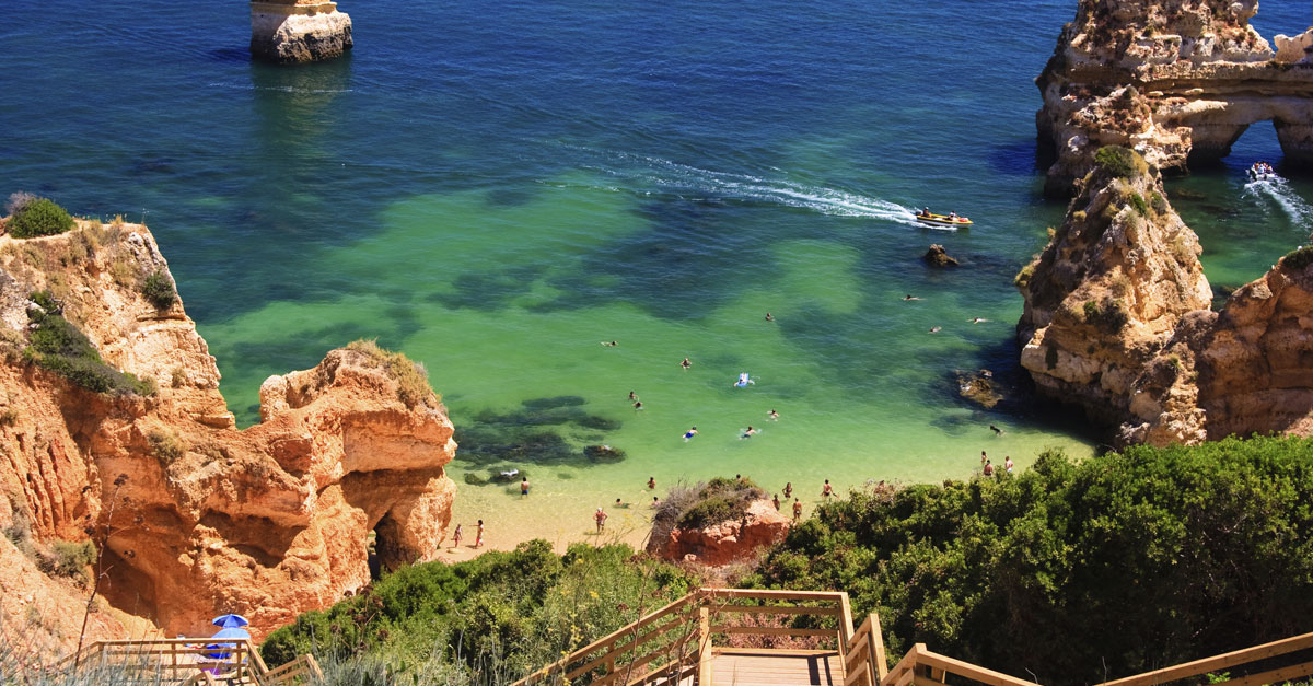 Algarvekustens sköna stränder