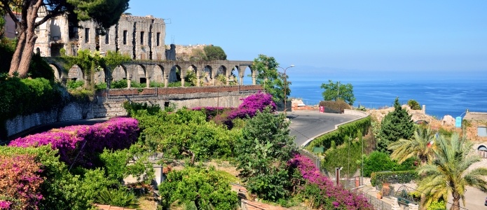 Sicilien i augusti